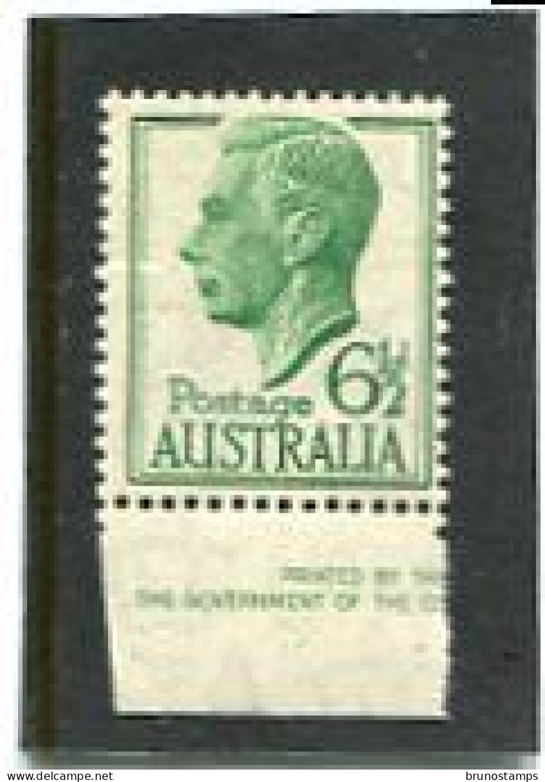 AUSTRALIA - 1951  6 1/2d  GREEN   KGVI  MINT  NH  SG 250 - Nuovi