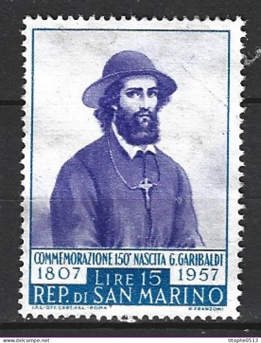 SAN MARINO. N°339 Oblitéré De 1949. Ugo Bassi. - Used Stamps