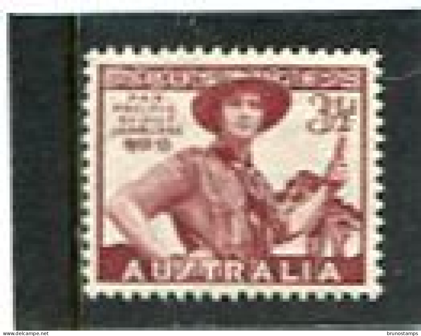 AUSTRALIA - 1952   3 1/2d  SCOUT  MINT  SG 254 - Neufs