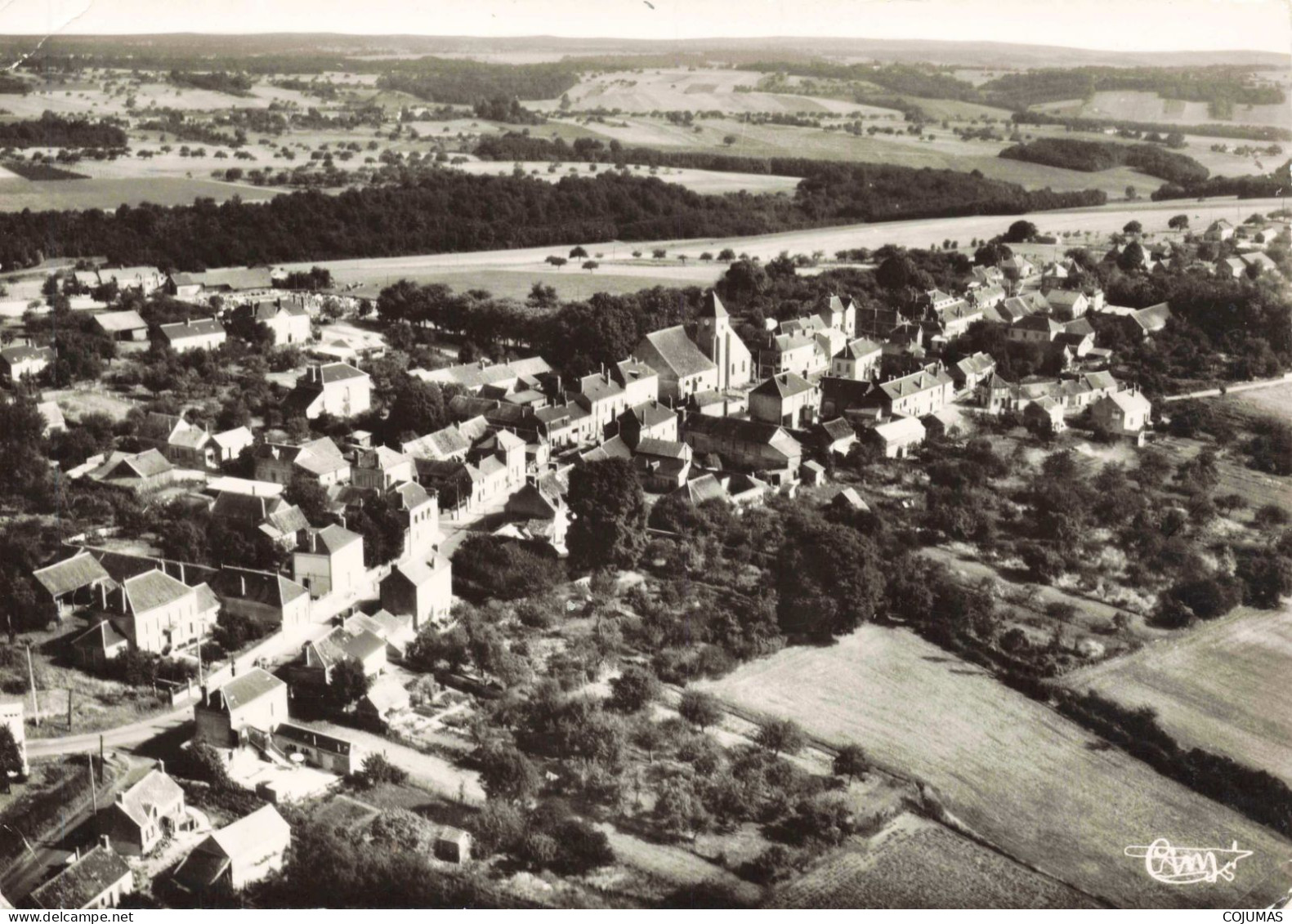 89 - EGRISELLES LE BOCAGE _C00394_   Vue Générale - CPSM - 15x10 Cm - Egriselles Le Bocage