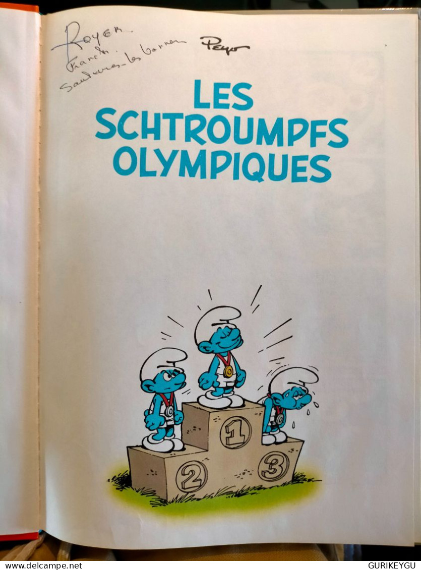 BD N° 11 LES SCHTROUMPFS OLYMPIQUES Pâques Schtroumpfantes Le Jardin Des PEYO  TTBE EO  De 1983 - Bob Morane