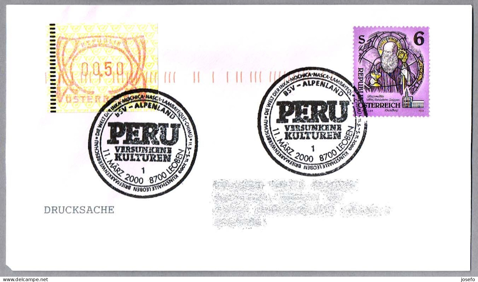 CULTURAS PERDIDAS DE PERU: INCAS, MOCHICA, NASCA, LAMBAYEQUE, CHIMU. Leoben 2000 - Indios Americanas