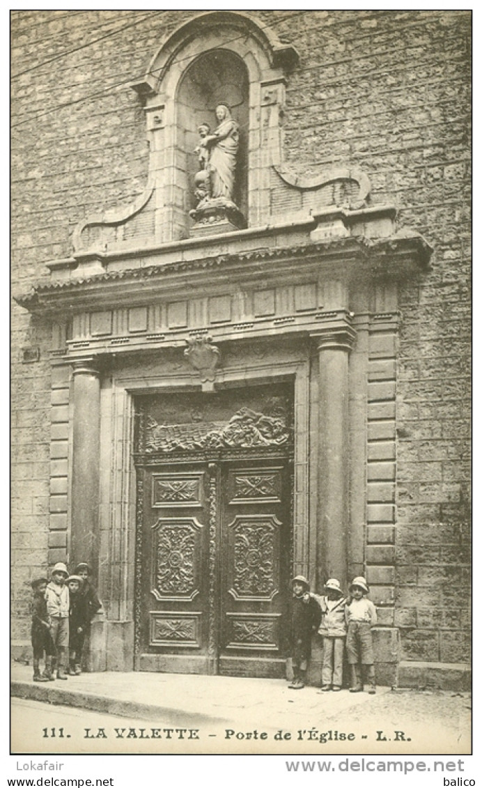 83 - La Valette - Porte De L'Église - La Valette Du Var