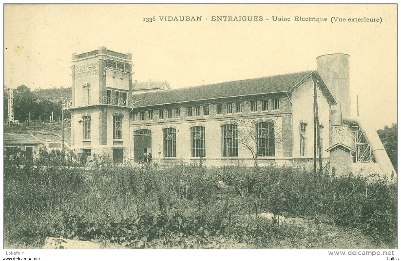 83 - Vidauban - Entraigues - Usine Electrique - Vidauban