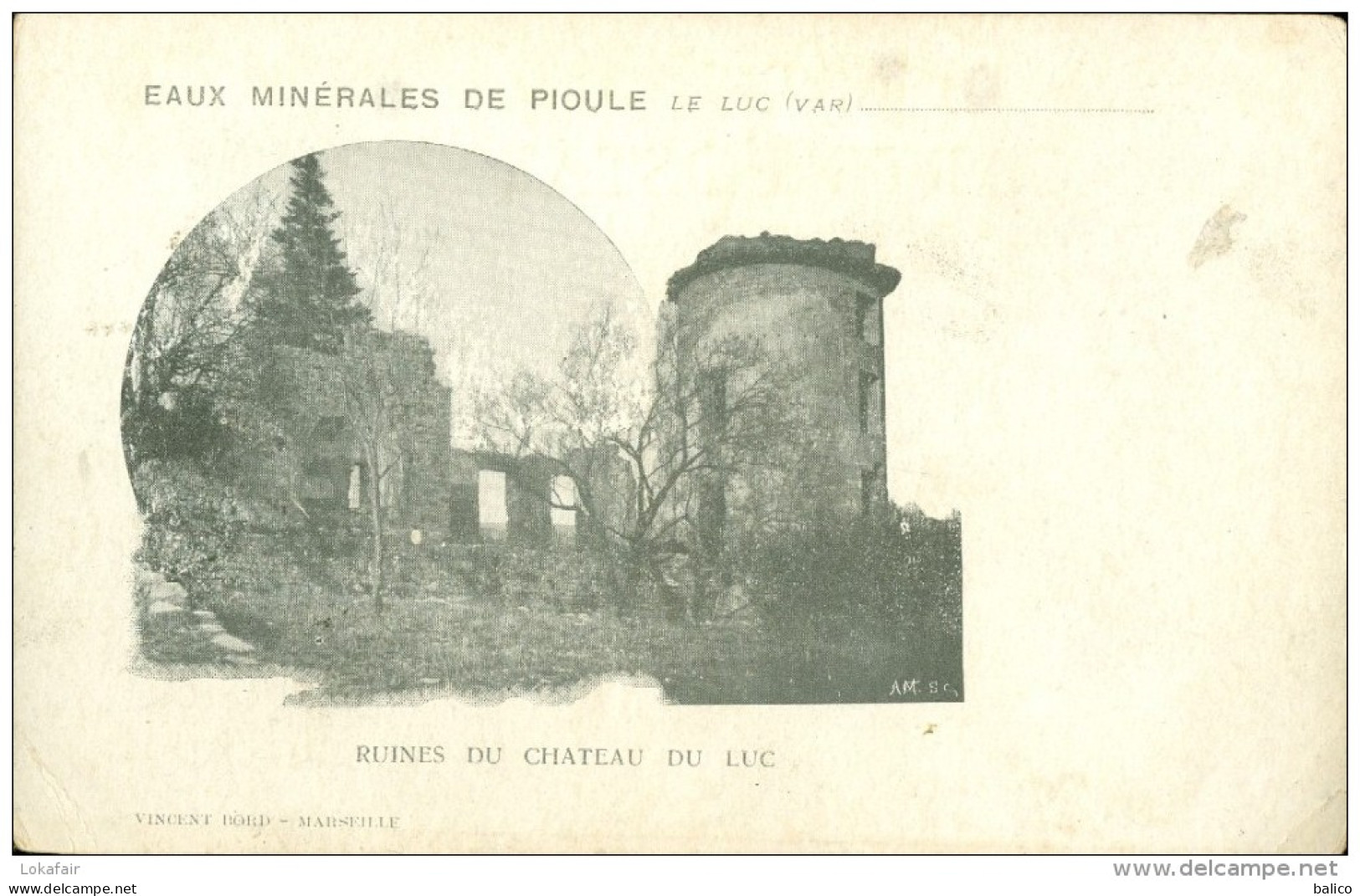 83 - Le Luc - Ruines Du Chateau Du Luc - Le Luc