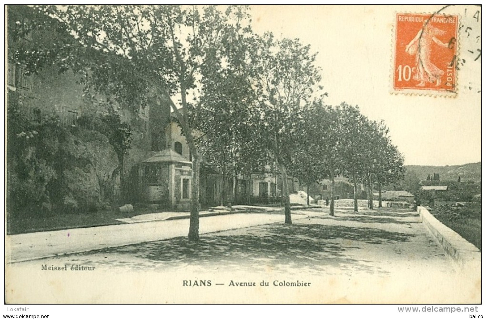 83 - Rians - Avenue Du Colombier - Rians