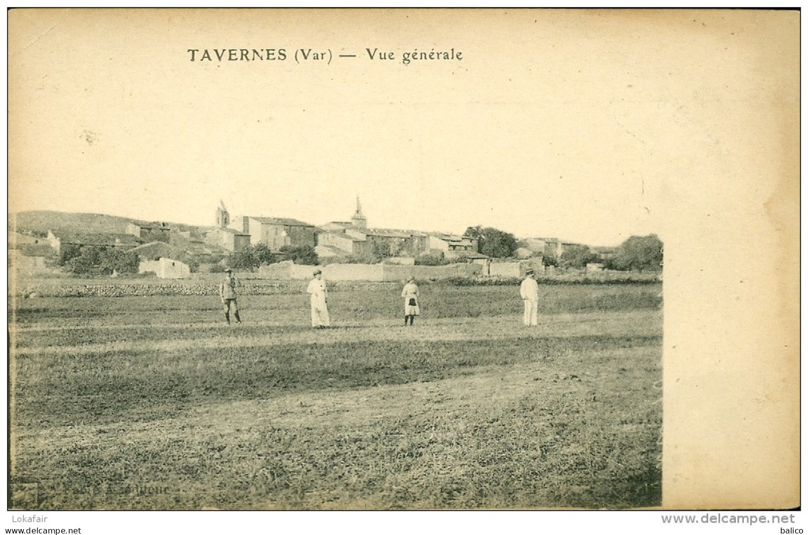 83 - Tavernes - Vue Générale - Tavernes