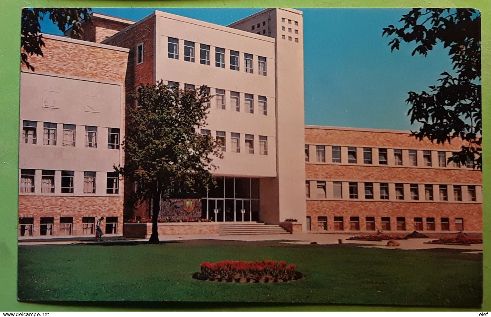 SASKATOON , Saskatchewan Canada ,the Impressive New City Hall , ' 60 , TB - Saskatoon