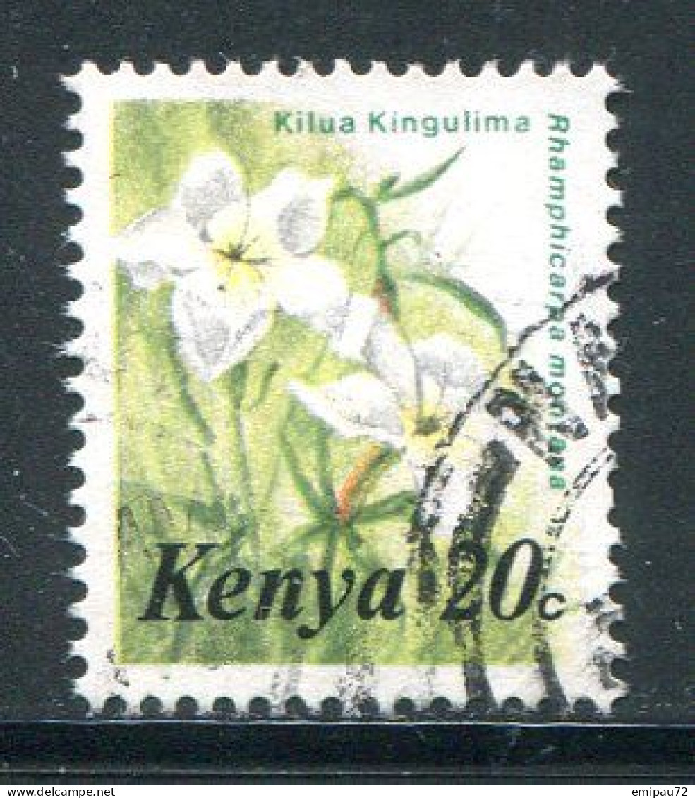 KENYA- Y&T N°242- Oblitéré (fleurs) - Kenya (1963-...)