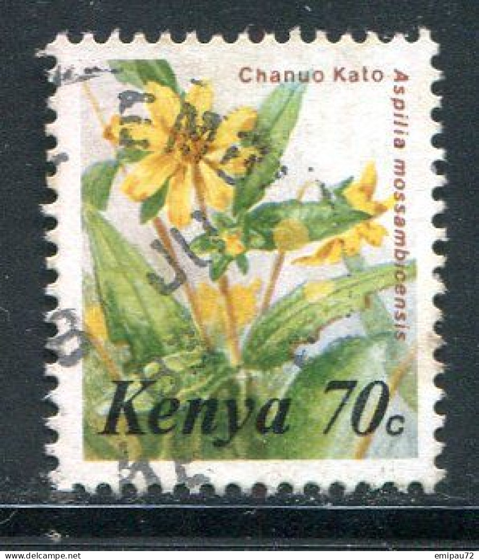 KENYA- Y&T N°246- Oblitéré (fleurs) - Kenya (1963-...)