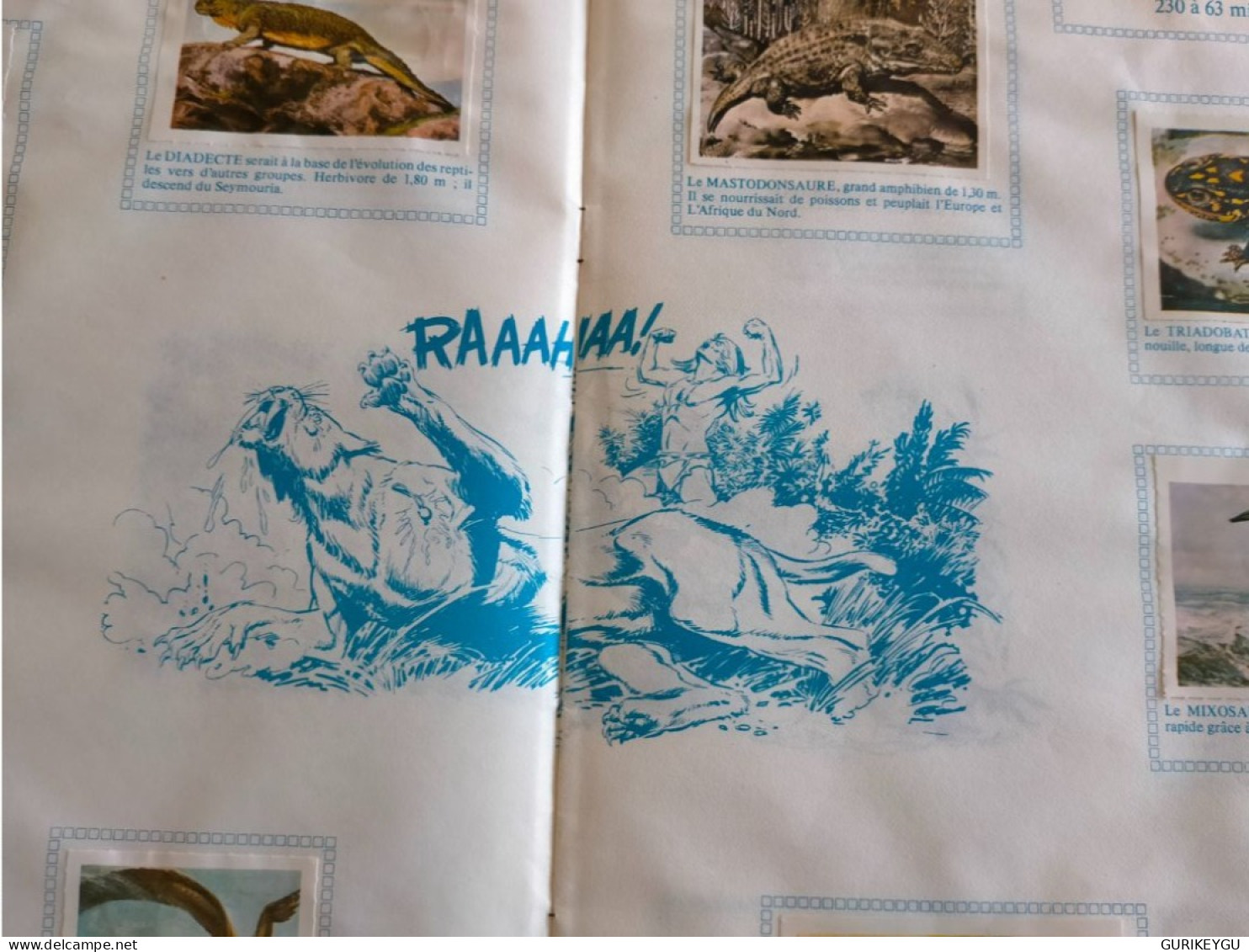 RAHAN Les Animaux De La Préhistoire GORAK ESPADON MAMMOUTH TIGRE SUPPLEMENT PIF GADGET N° 1479 EO 1973 CHERET LECUREUX - Rahan