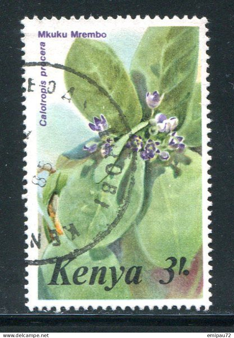 KENYA- Y&T N°345- Oblitéré (fleurs) - Kenya (1963-...)