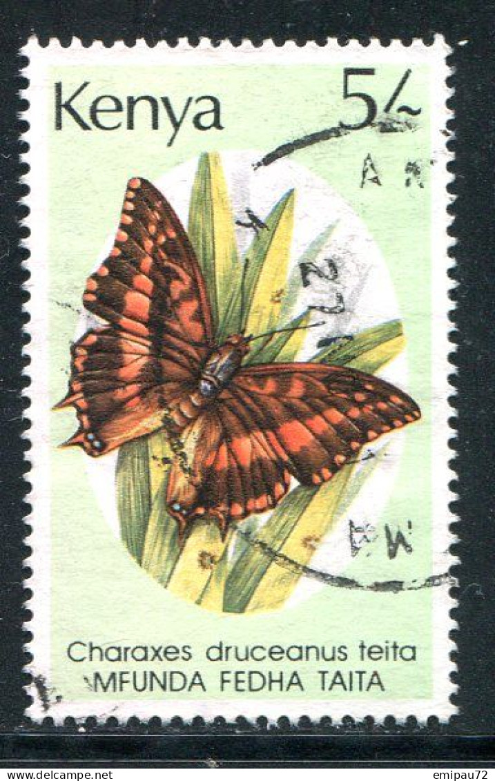 KENYA- Y&T N°422- Oblitéré (papillons) - Kenya (1963-...)
