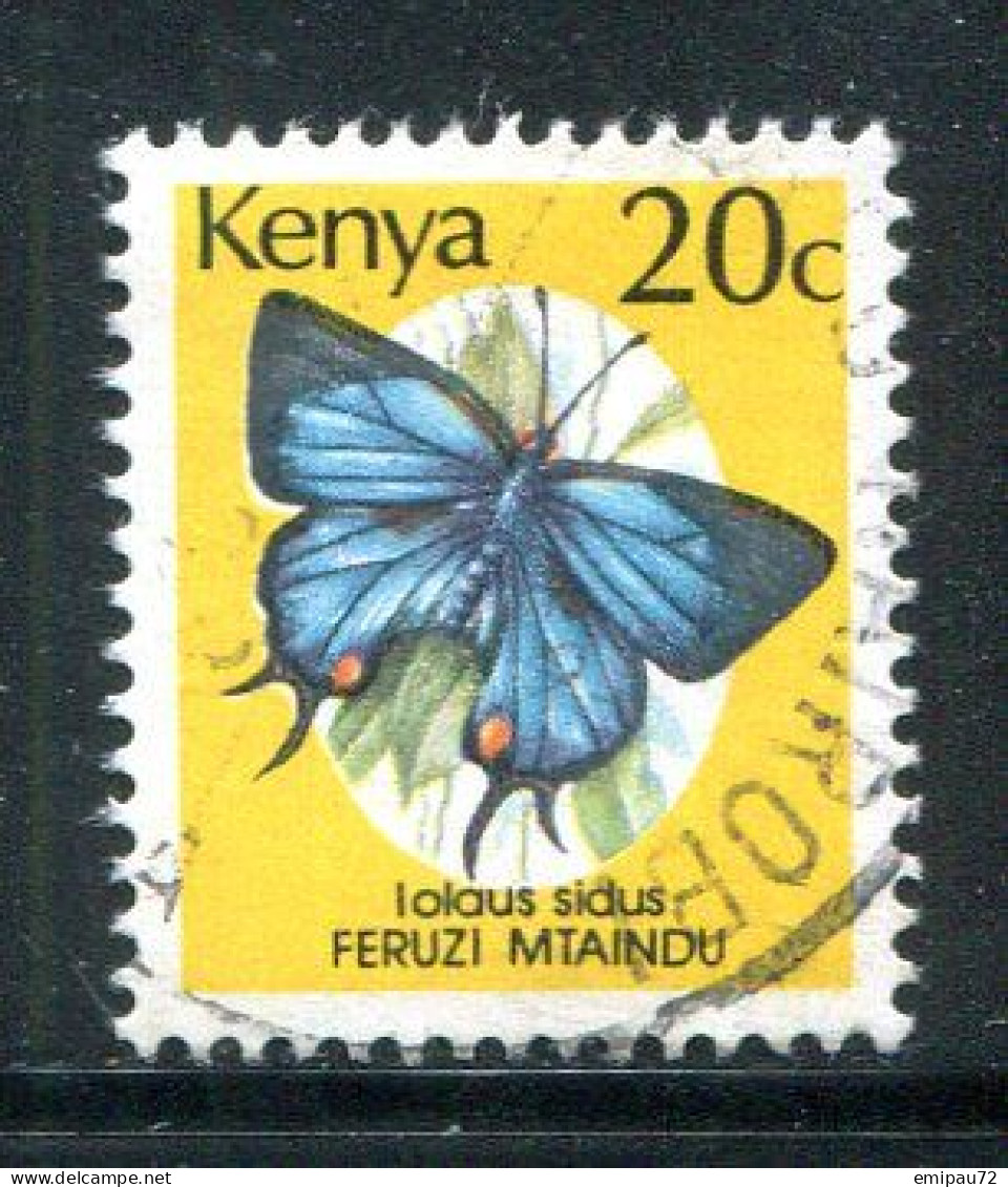 KENYA- Y&T N°411- Oblitéré (papillons) - Kenya (1963-...)