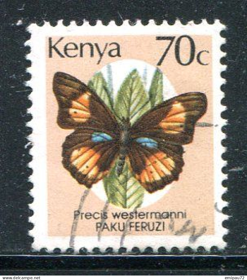 KENYA- Y&T N°414- Oblitéré (papillons) - Kenya (1963-...)