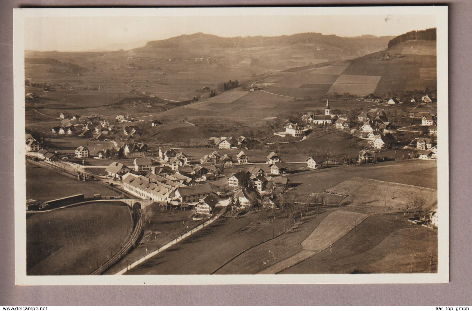 CH BE Biglen Ca. 1925 Ungebraucht Flugaufnahme Verkehrsverein Biglen - Biglen