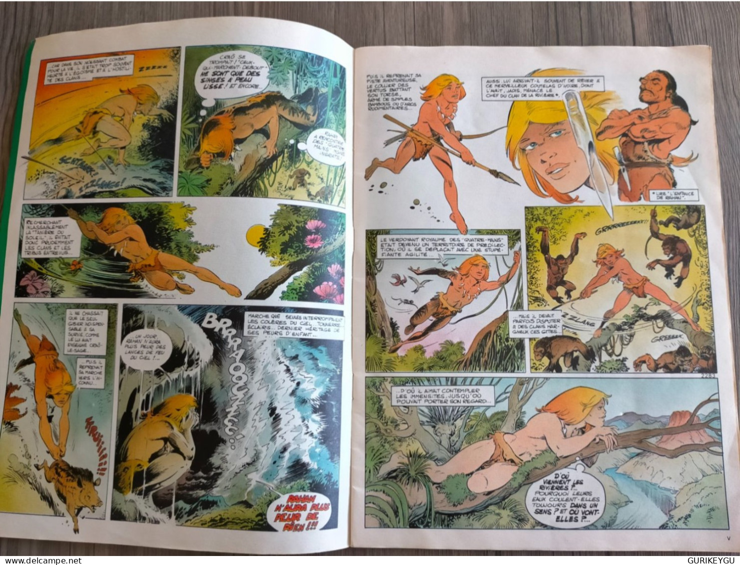 Rare Et Superbe Supplément à PIF GADGET N° 1045 La Jeunesse De RAHAN Aventure Inédite 40 Pages R.LECUREUX A CHERET 1989 - Rahan