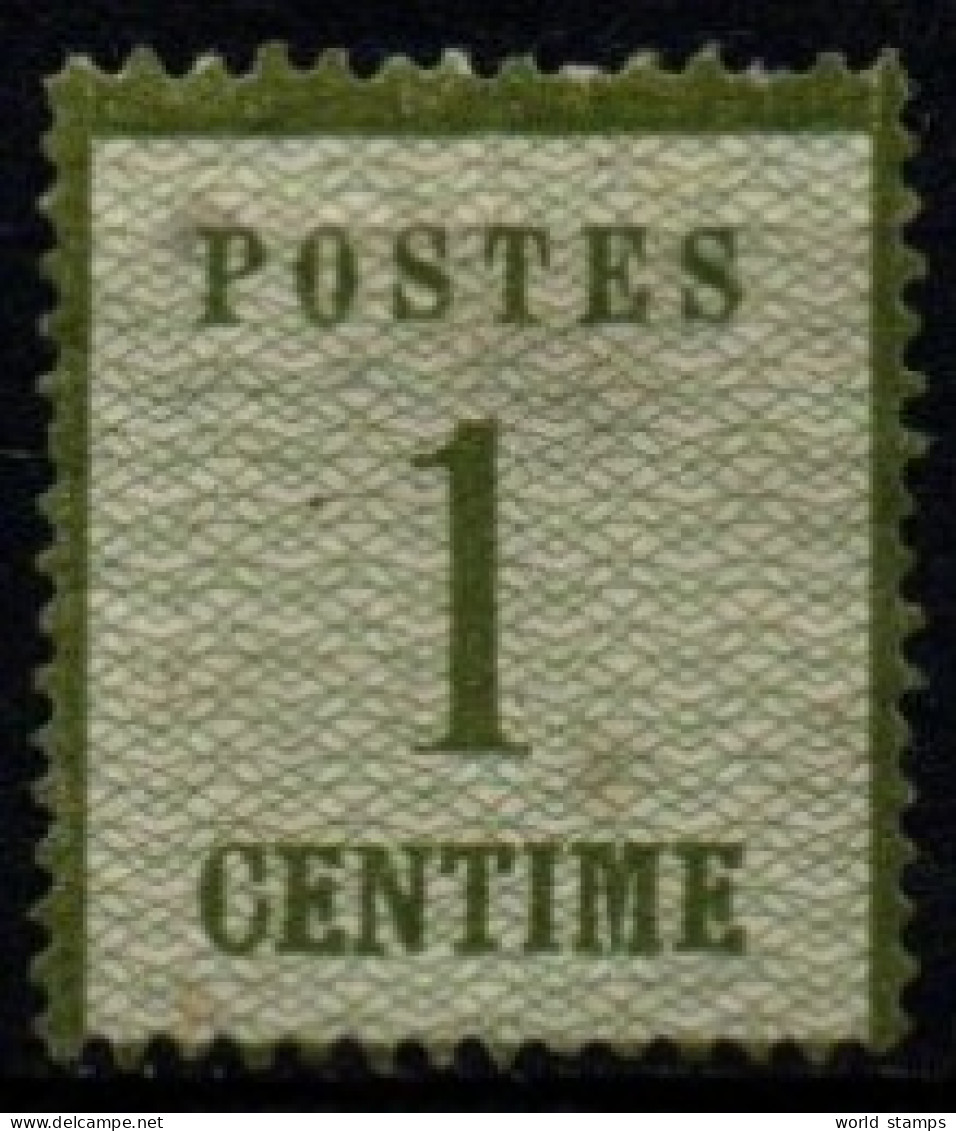 ALSACE-LORRAINE 1870 * - Unused Stamps