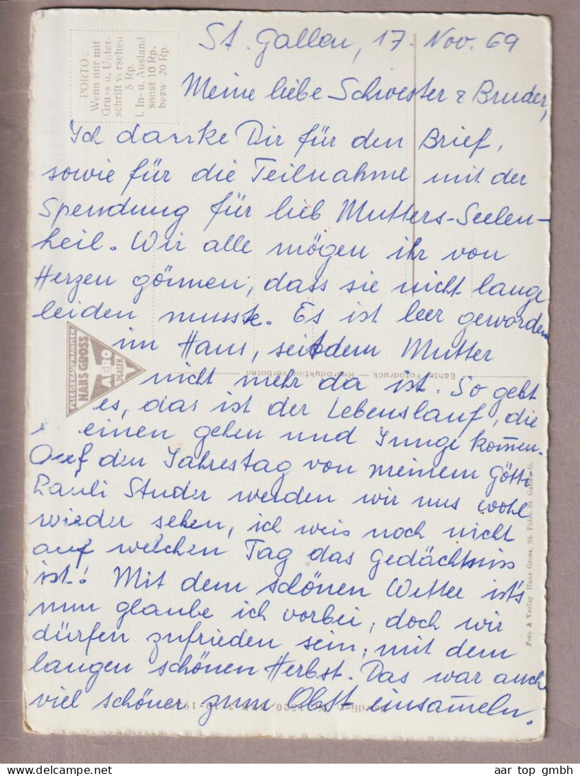 CH SG Altstätten 1969-11-17 Flugaufnahme #F405 Hans Gross - Altstätten