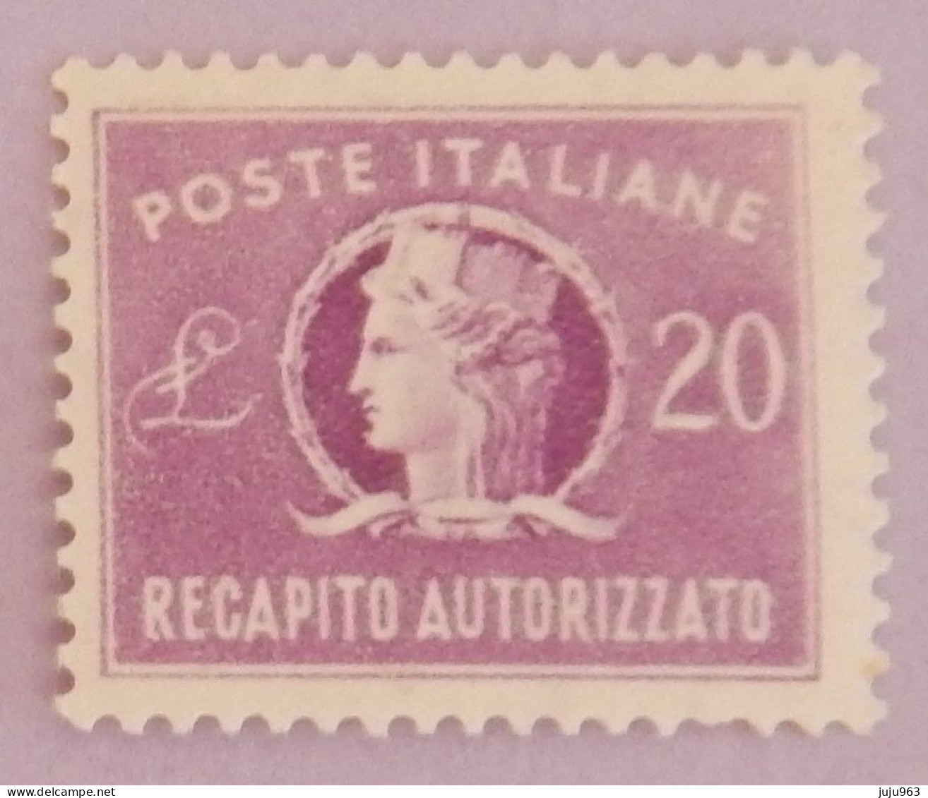 ITALIE EXPRES YT 39 NEUF**MNH ANNEES 1949/1952 - Poste Exprèsse/pneumatique