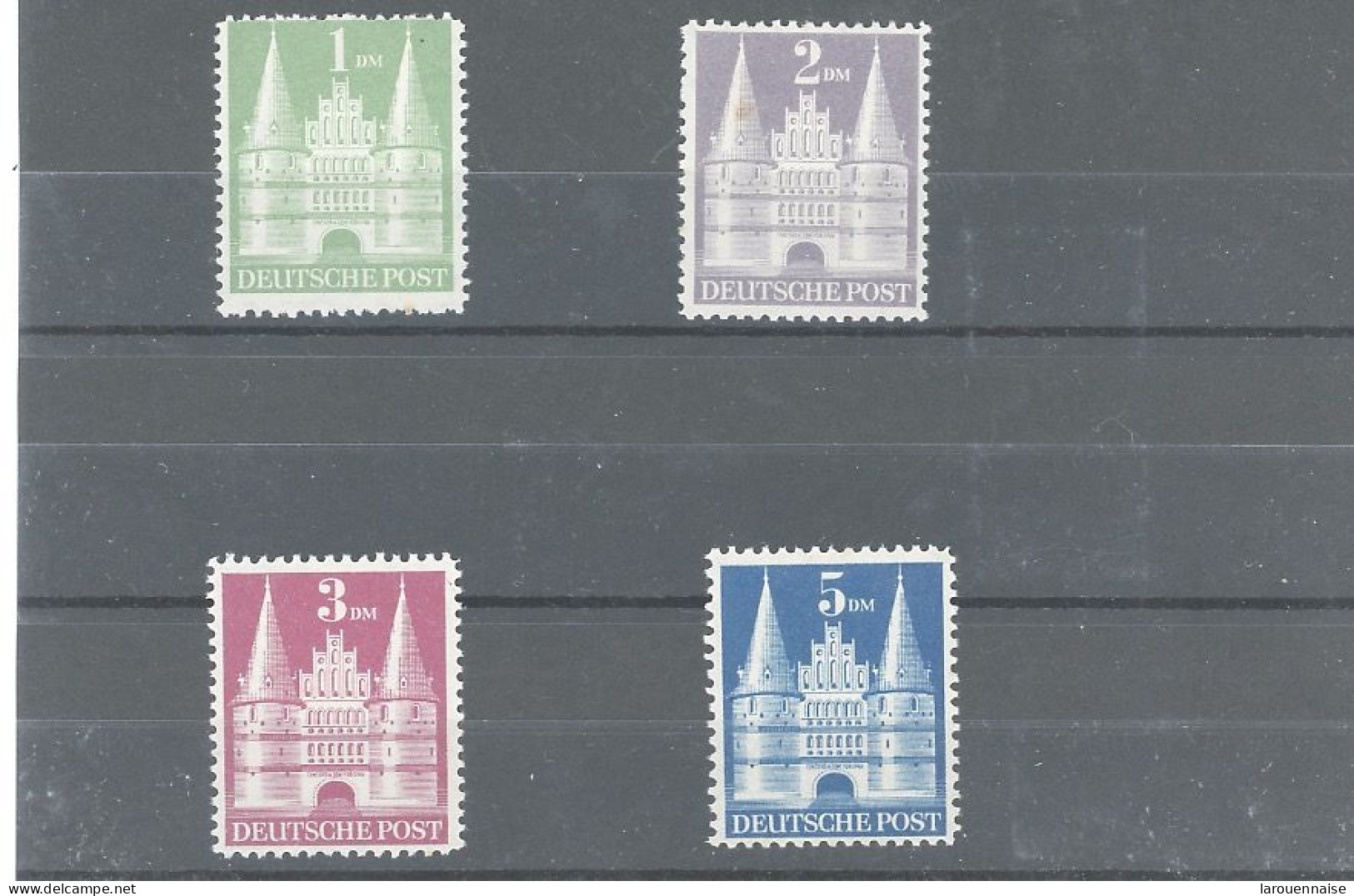 ALLEMAGNE -BIZONE -N°65 -68 TYPE I -N* -(Petite Rousseur : N°66 - Emisiones De Necesidad Zona Americana