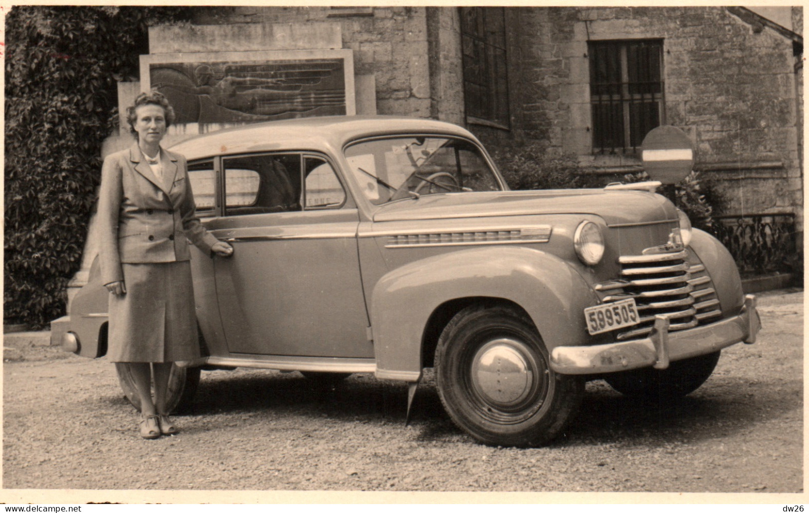 Automobile: Voiture Opel Olympia - Carte-photo Gevaert Non Circulée - Toerisme