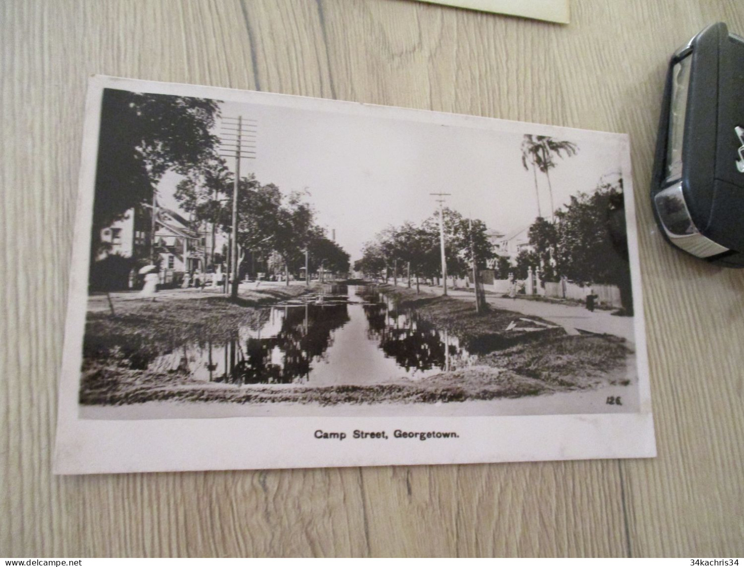 CPA British Guiana, Guyana, , , Camp Street Guyane Britannique - Guyana (ehemals Britisch-Guayana)