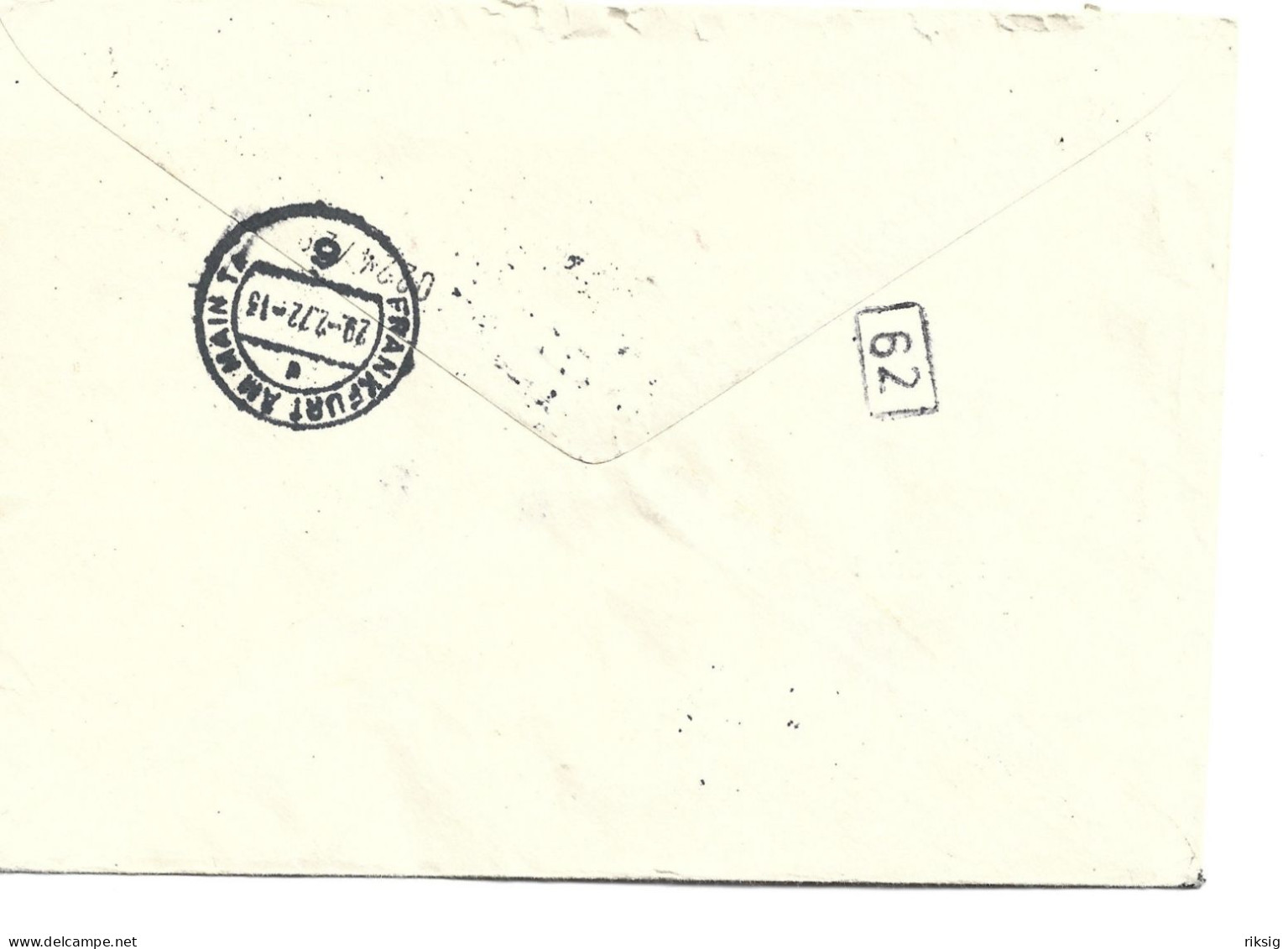 Hungary - Registered - Express Letter Sent To Germany1972. H-1293 - Cartas & Documentos