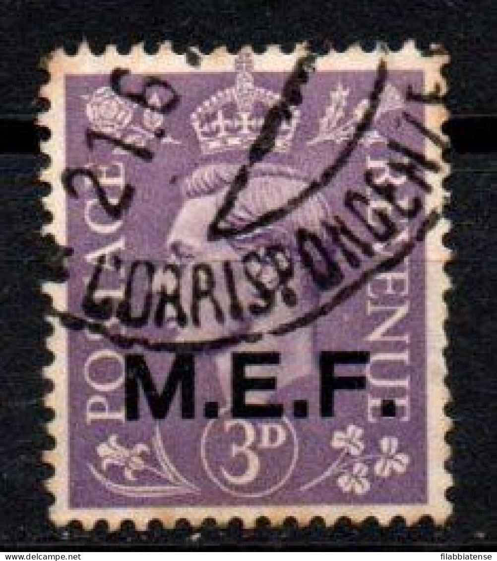 1942 - Italia Regno - Occupazione Inglese - M.E.F. 4   ------ - British Occ. MEF