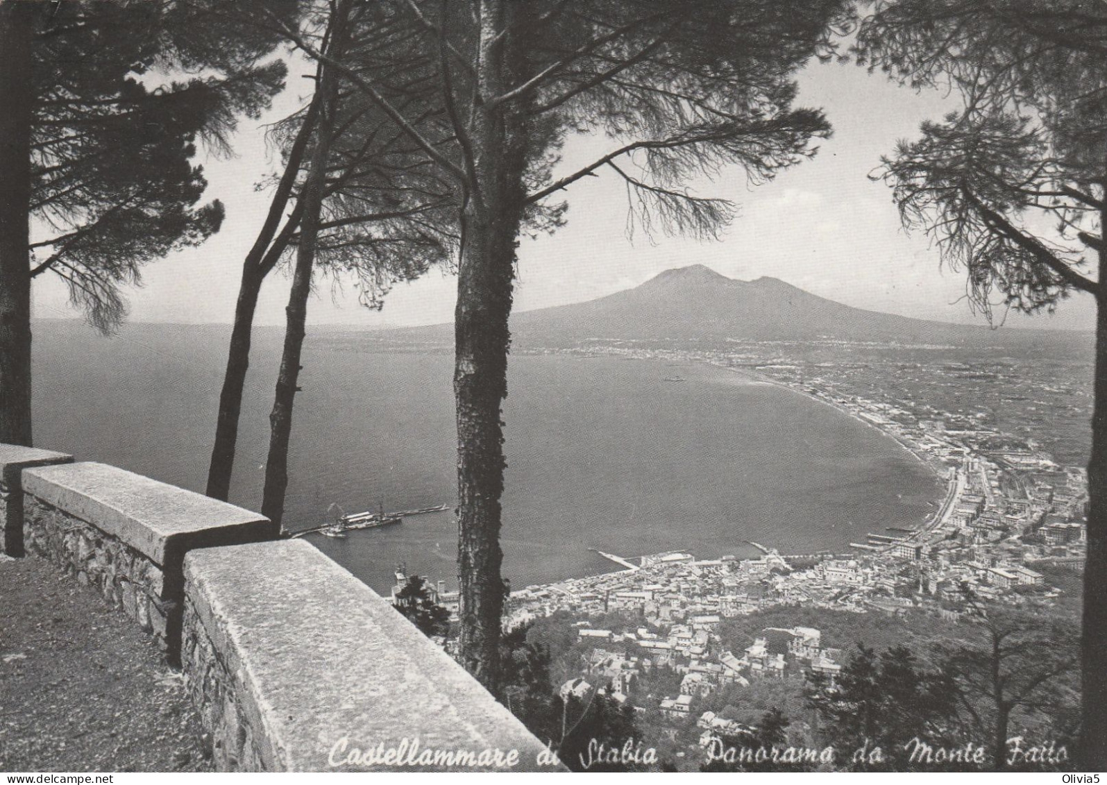 CASTELLAMARE DI STABIA DA MONTE FAITO - Castellammare Di Stabia