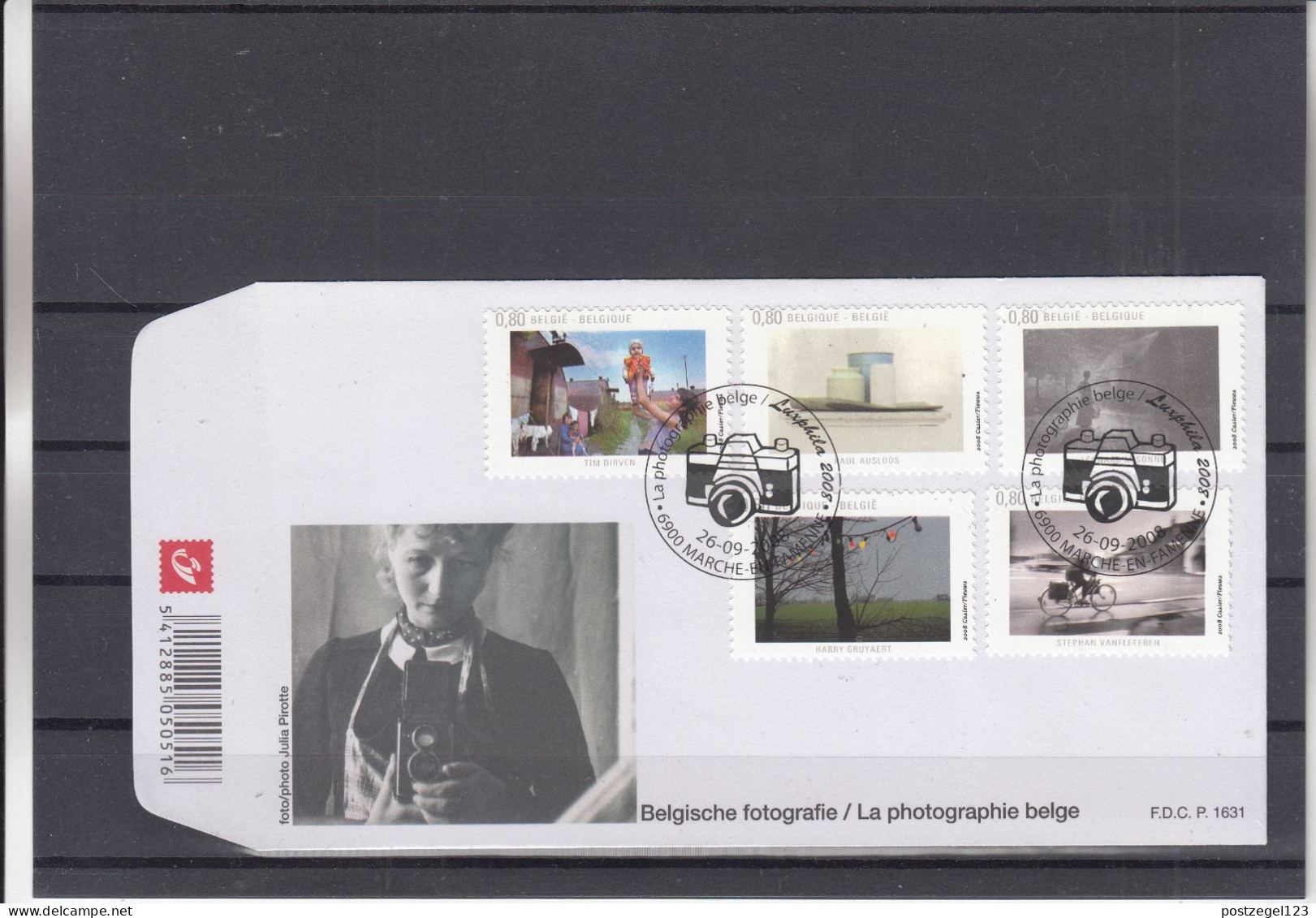 België FDC - Fotografía