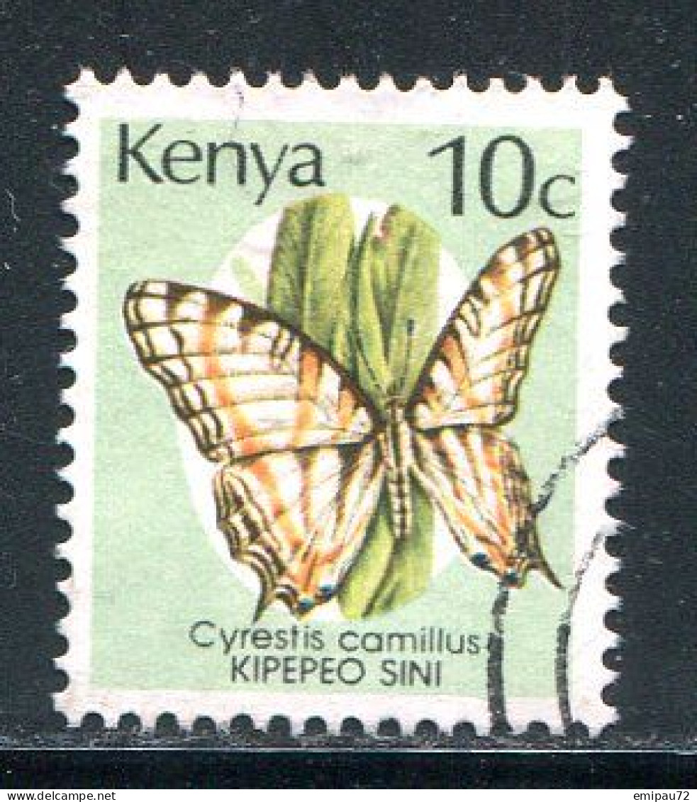 KENYA- Y&T N°501- Oblitéré (papillons) - Kenya (1963-...)