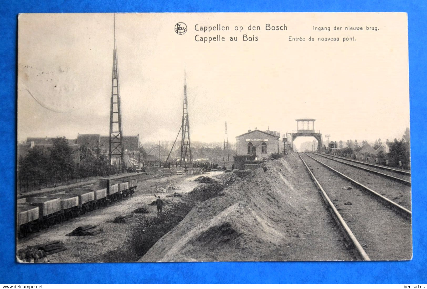 Cappelle Au Bois 1913 : Entrée Du Nouveau Pont - Ingang Der Nieuwe Brug - Kapelle-op-den-Bos