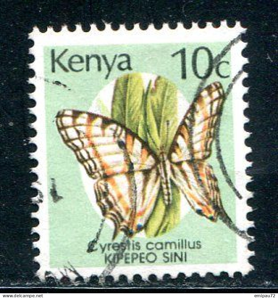 KENYA- Y&T N°501- Oblitéré (papillons) - Kenya (1963-...)