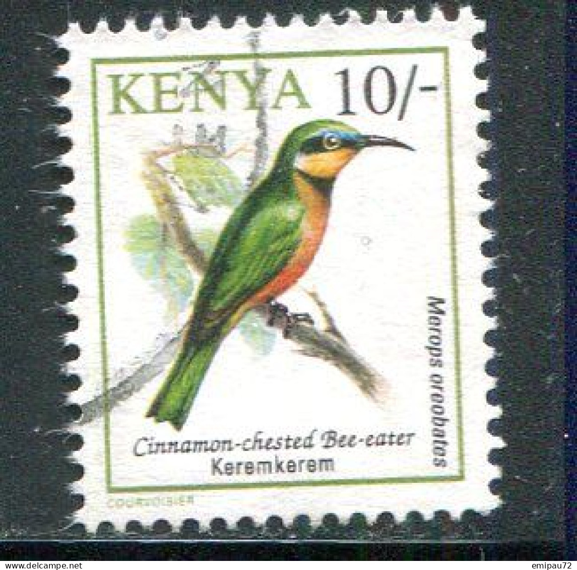 KENYA- Y&T N°566- Oblitéré (oiseau) - Kenya (1963-...)