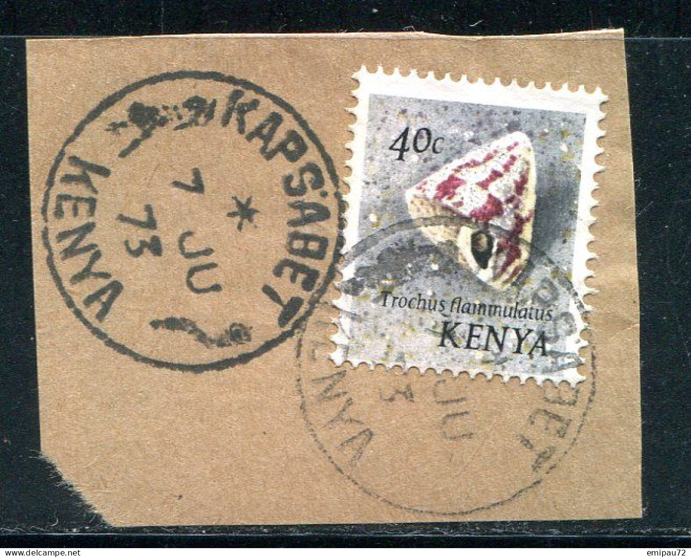 KENYA- Y&T N°39- Oblitéré Sur Fragment - Kenya (1963-...)