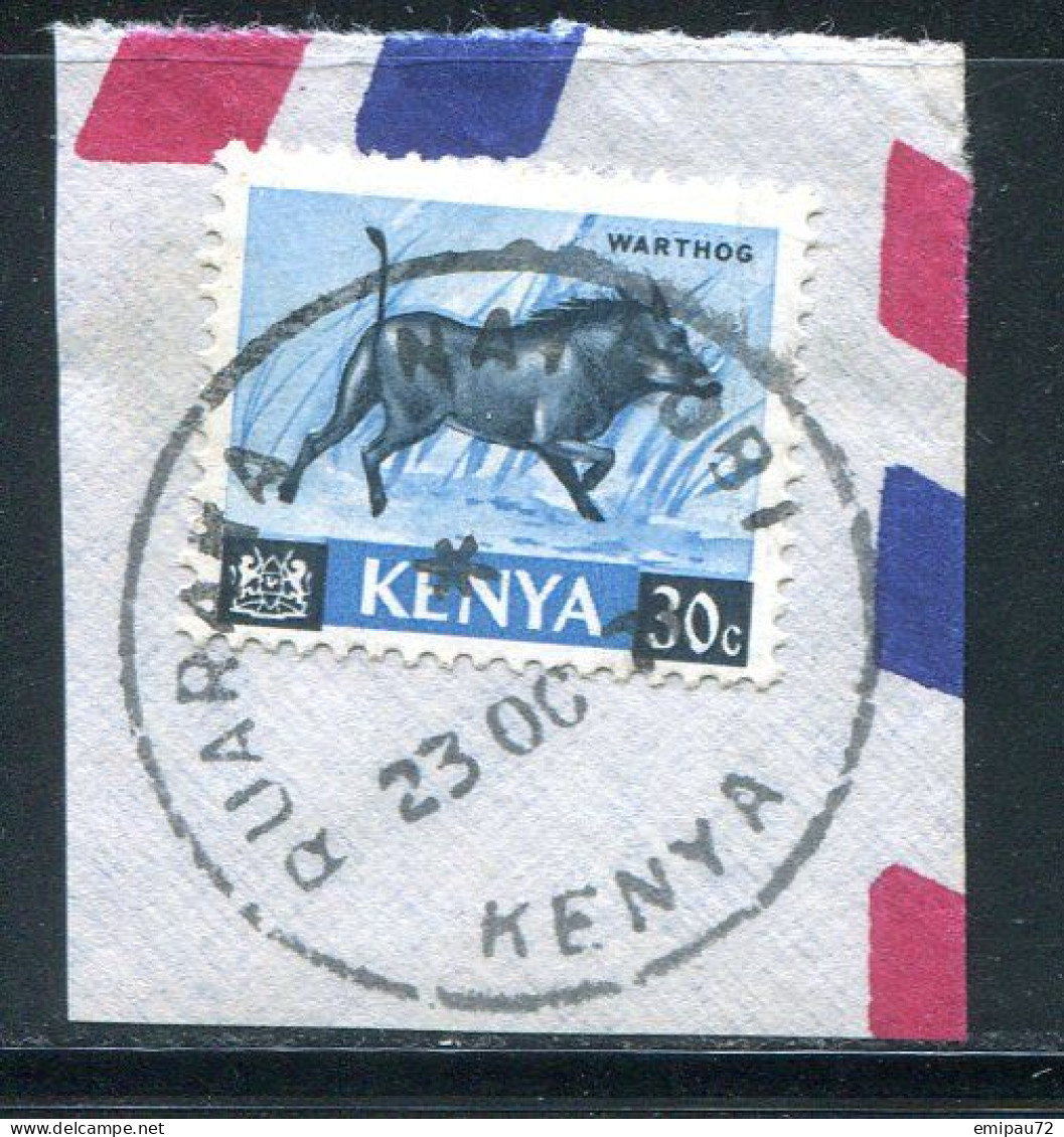 KENYA- Y&T N°24- Oblitéré Sur Fragment - Kenya (1963-...)