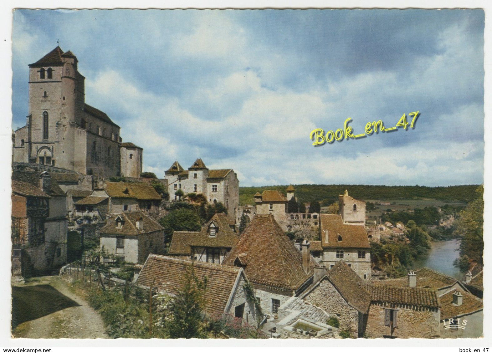 {86802} 46 Lot Saint Cirq Lapopie , Village Du Moyen Age Accroché Sur Son Roc , Au Dessus Du Lot - Saint-Cirq-Lapopie