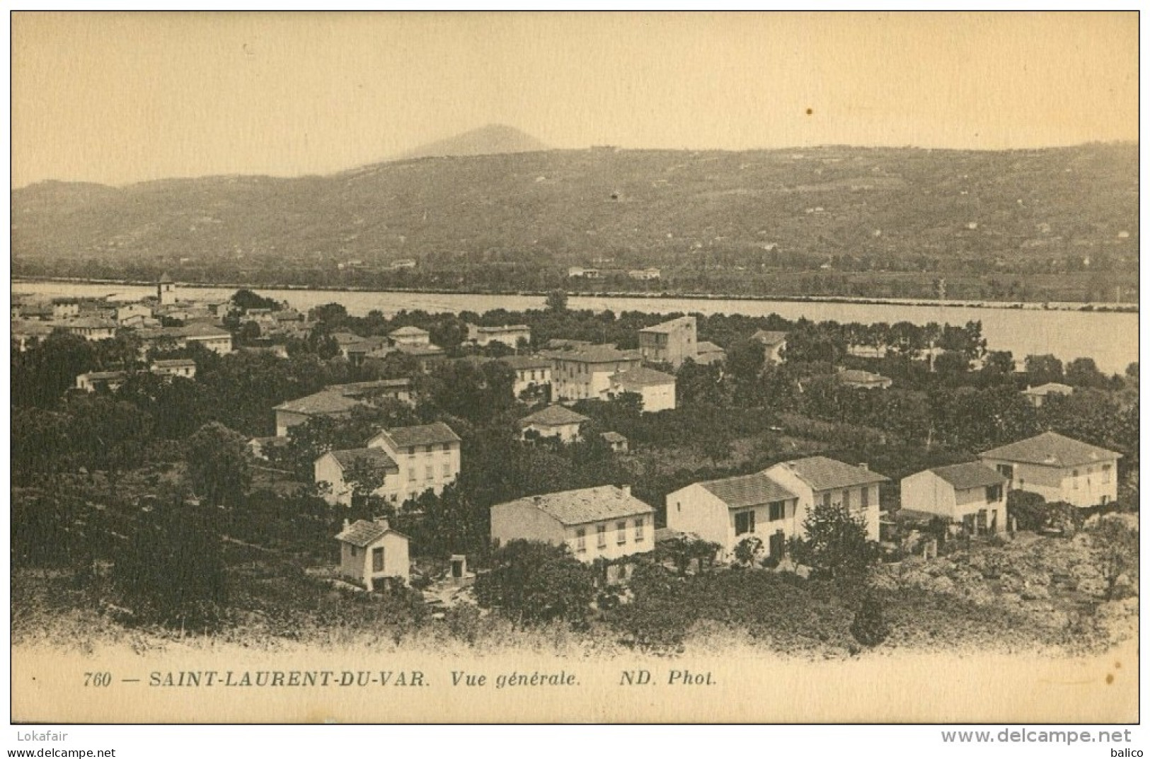 06 - Saint Laurent Du Var, Vue Générale - 760 - Saint-Laurent-du-Var