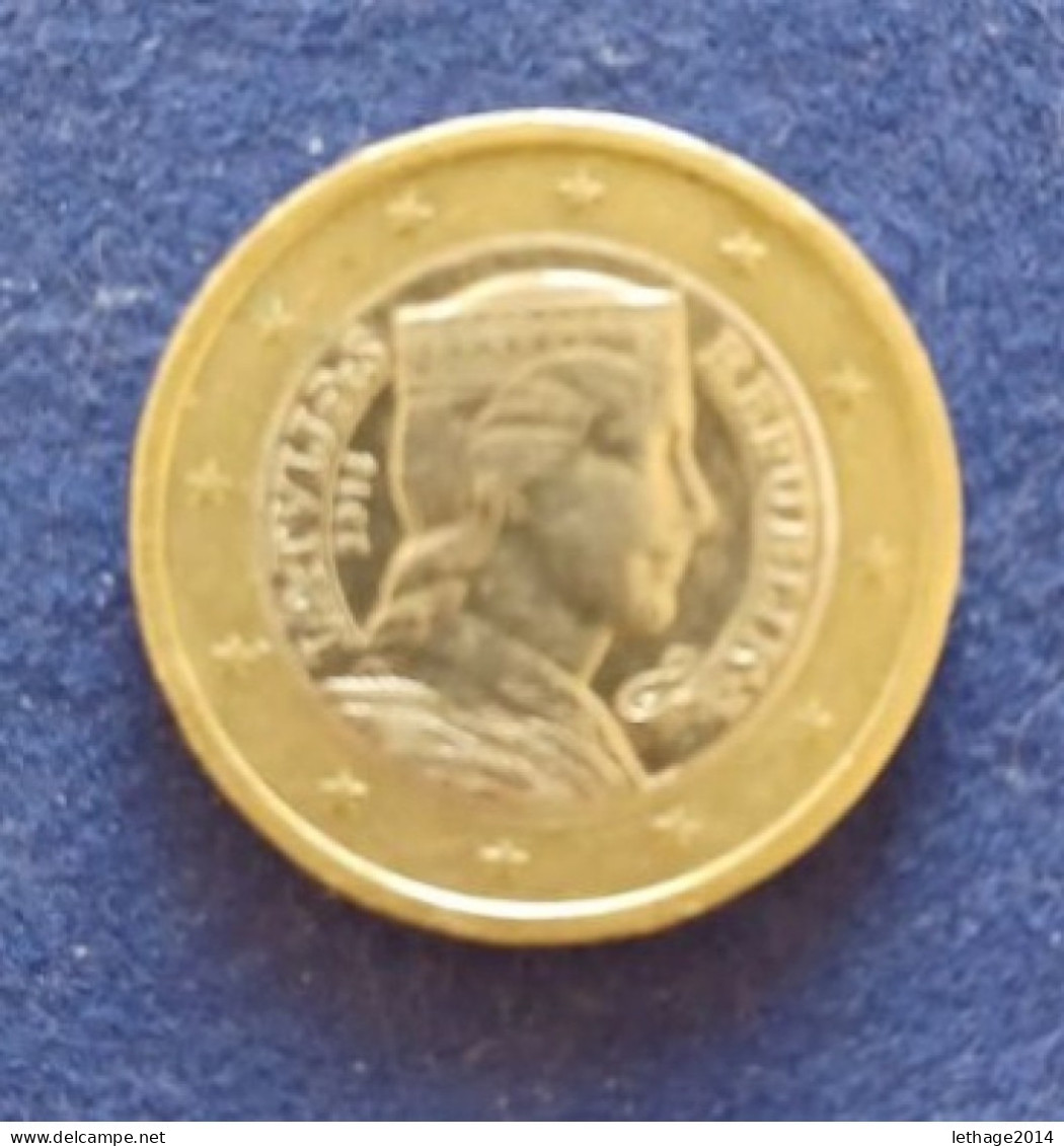 COIN LETTONIA 1 EURO 2014 COMMEMORATIVE RITRATTO DI FANCIULLA LETTONE (1 ISSUE) - Lettonia