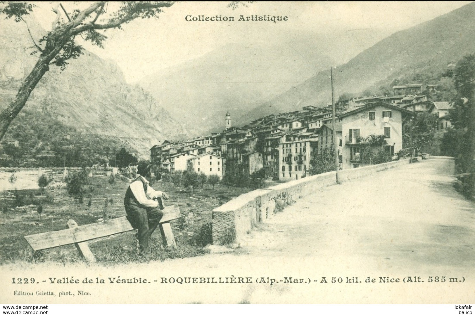 06 - Roquebillière,  Vallée De La Vésubie - 1229 - Roquebilliere