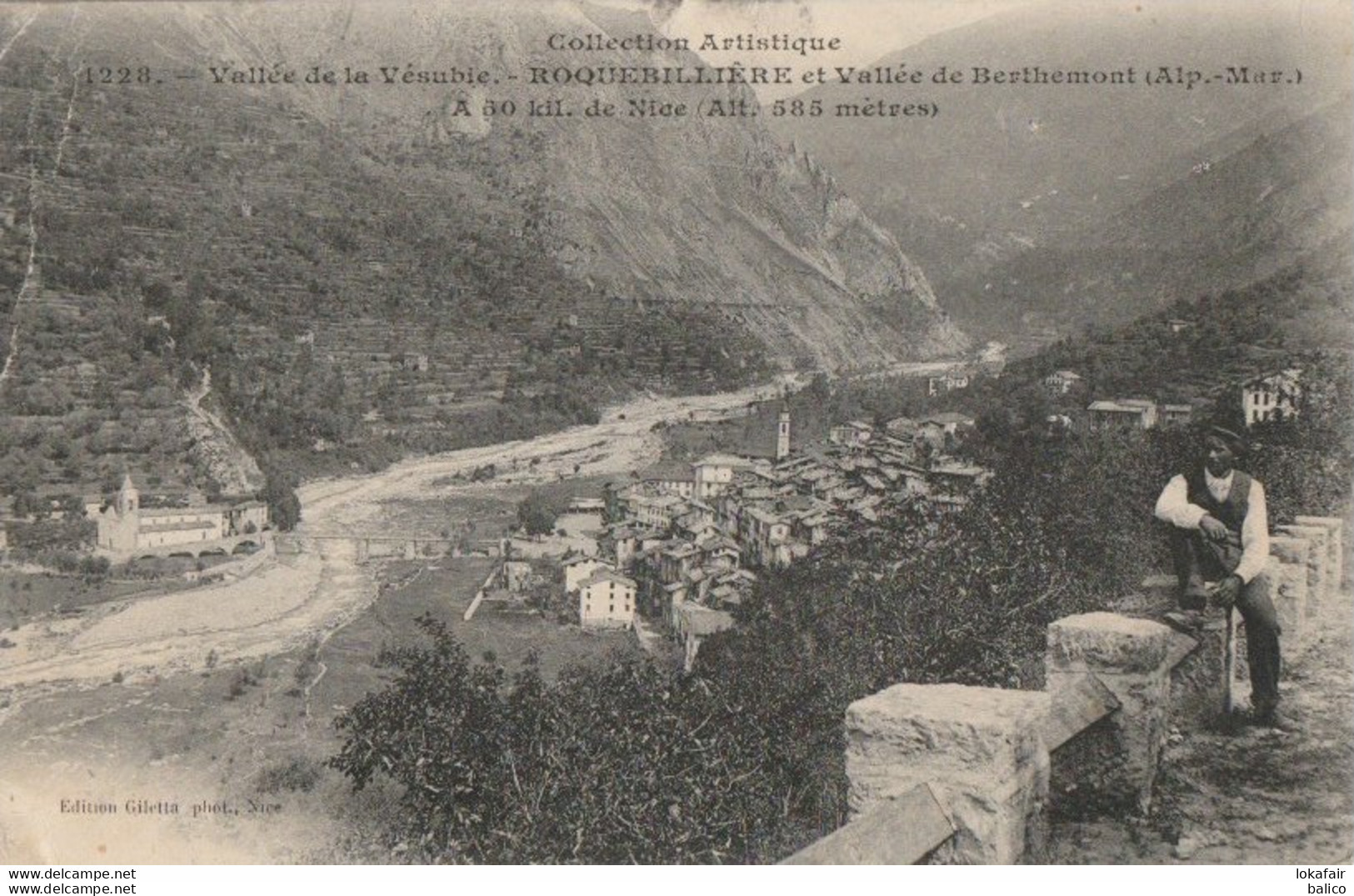 06 - Roquebillière, Et Vallée De Berthemont - 1228 - Roquebilliere