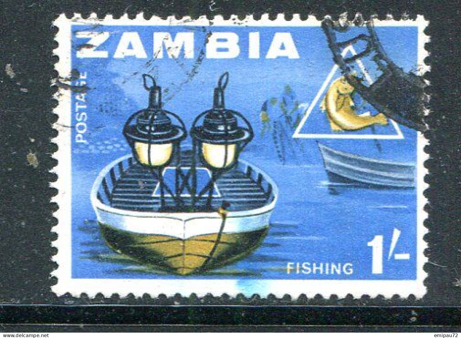 ZAMBIE- Y&T N°11- Oblitéré - Zambia (1965-...)