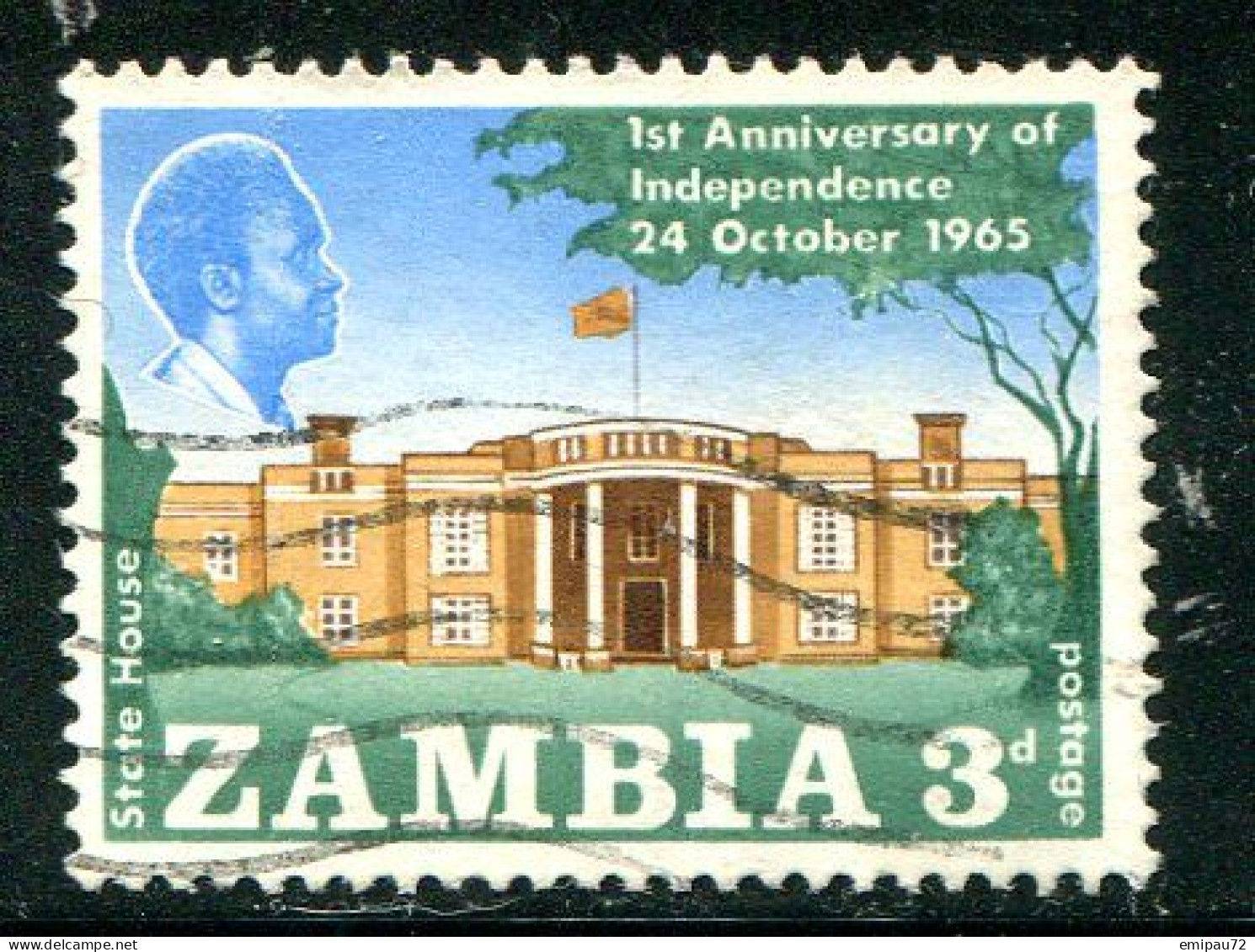 ZAMBIE- Y&T N°22- Oblitéré - Zambia (1965-...)
