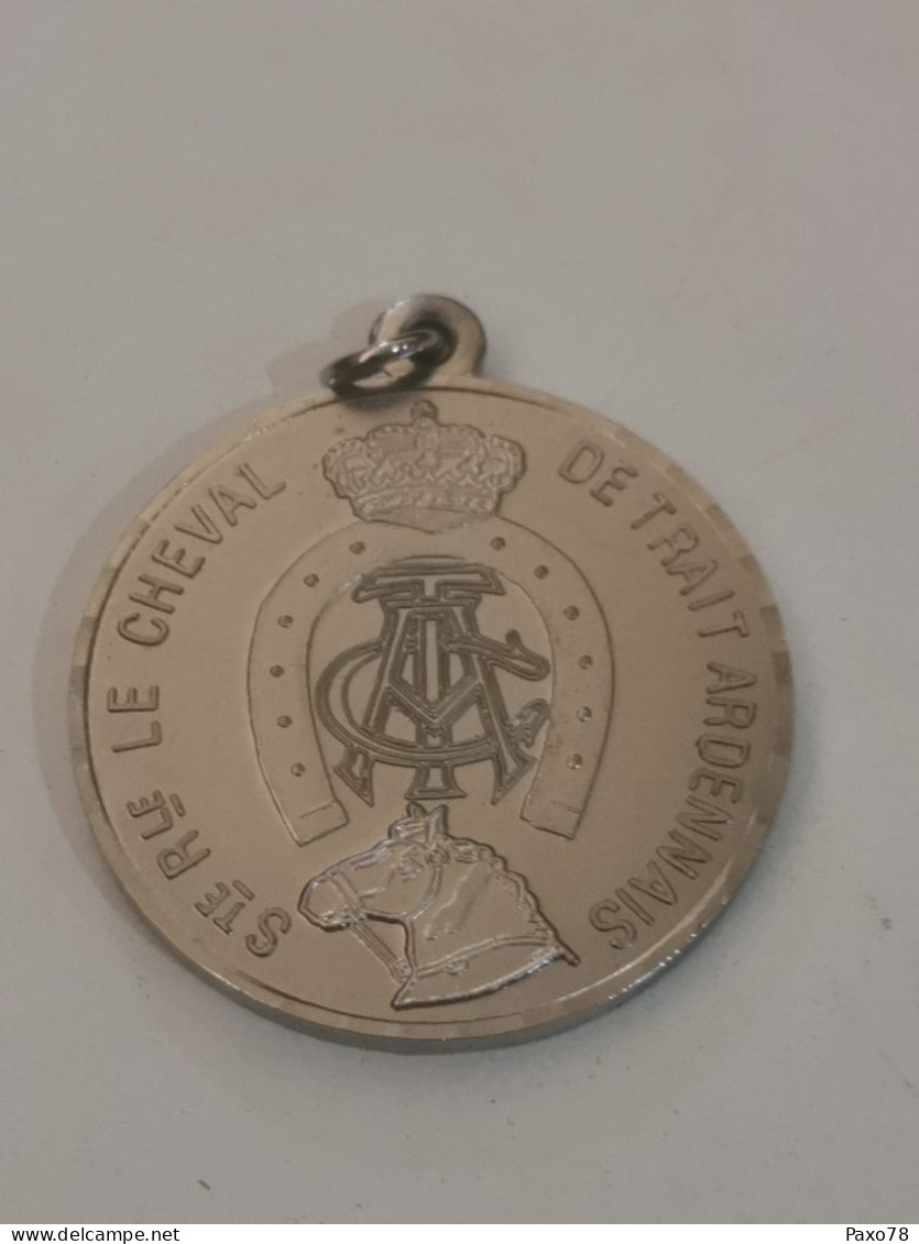 Médaille Belgique, Libramont 1994, Le Cheval De Trait Ardennais - Autres & Non Classés