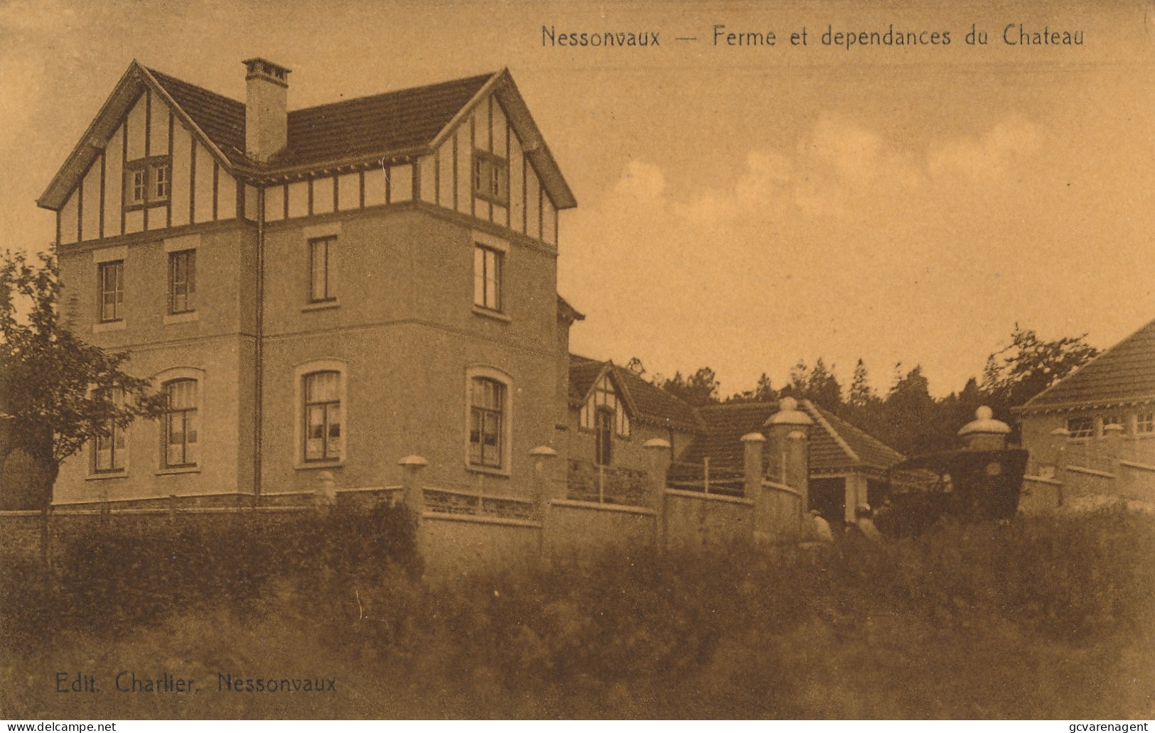 NESSONVAUX  FERME ET DEPENDANCES DU CHATEAU              ZIE AFBEELDINGEN - Trooz