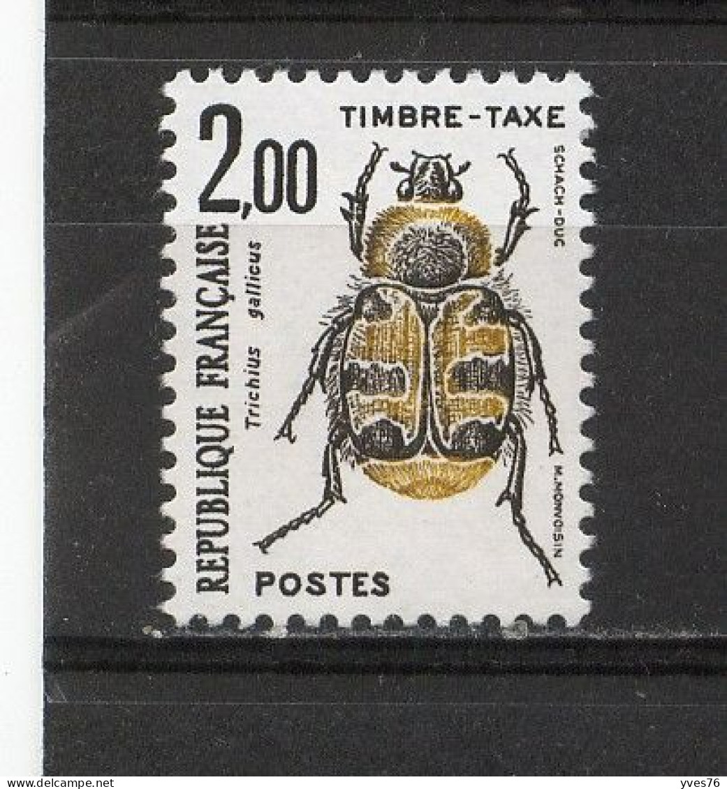 FRANCE - Y&T Taxe N° 107** - MNH - Insecte - Coléoptère - 1960-.... Nuevos