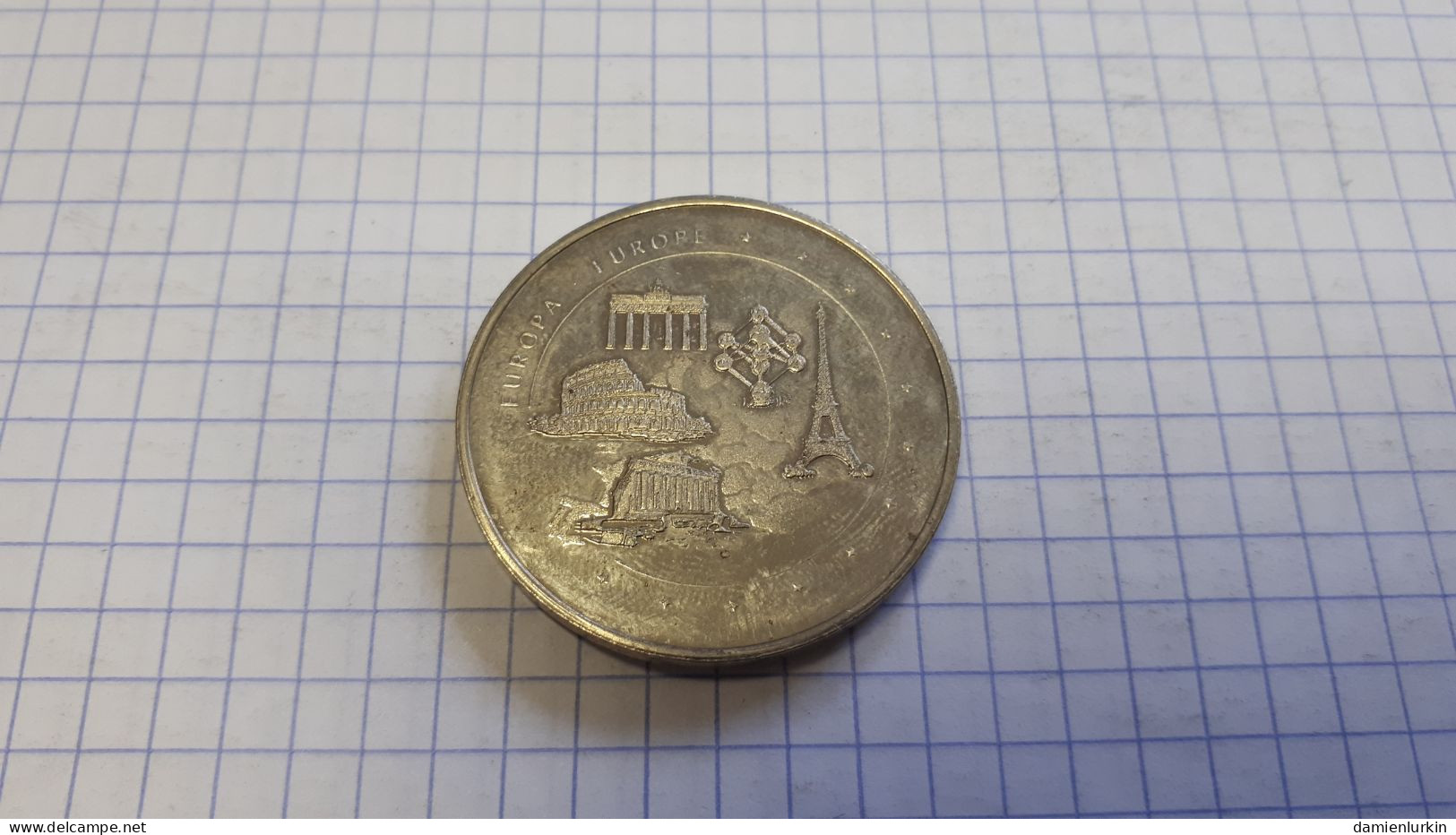 JETON INTRODUCTION DE L'EURO EN LITUANIE 2015 - Monétaires / De Nécessité