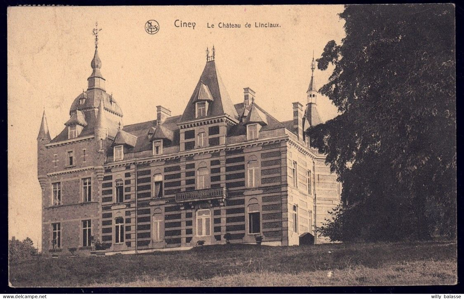 +++ CPA - CINEY - Château De Linciaux   // - Ciney