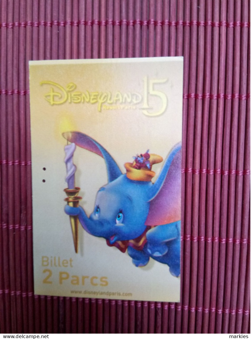 Disneyland Card Used  Rare - Disney